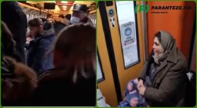 PACE - Călătorie cu trenul pe timp de PANDEMIE. Înghesuiți și cu scaune de acasă: „Așa e în fiecare zi”